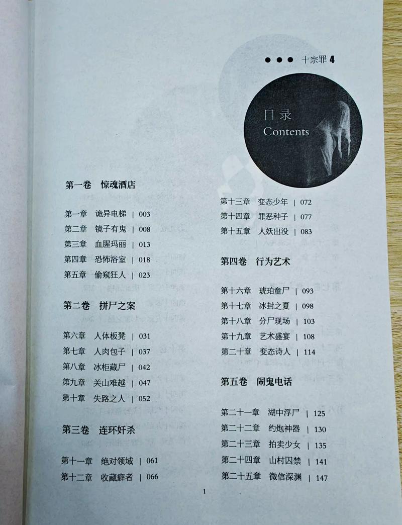 十宗罪4在线阅读：惊悚悬疑，十大变态罪案全解析